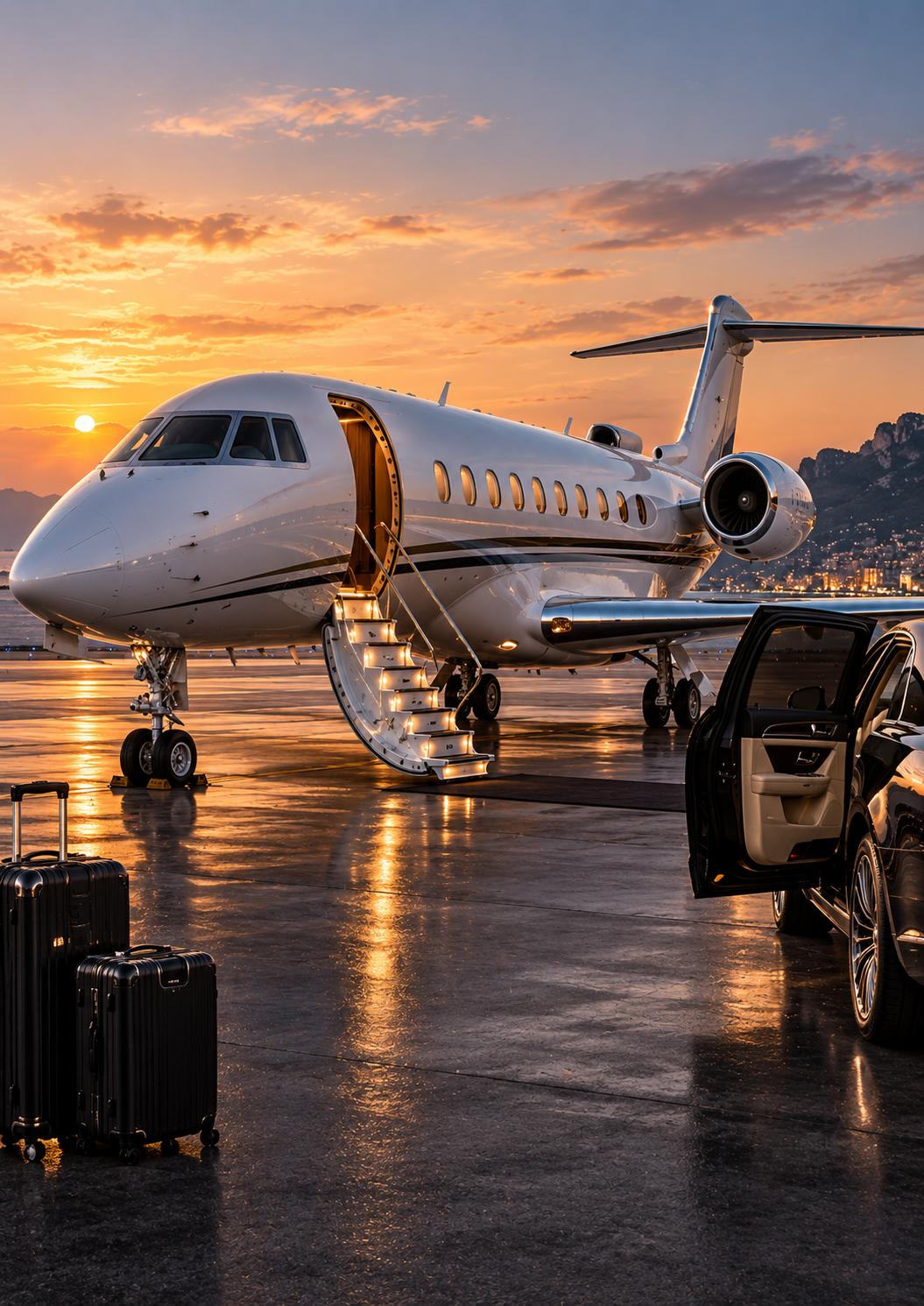 Cover for 24 Private Jets