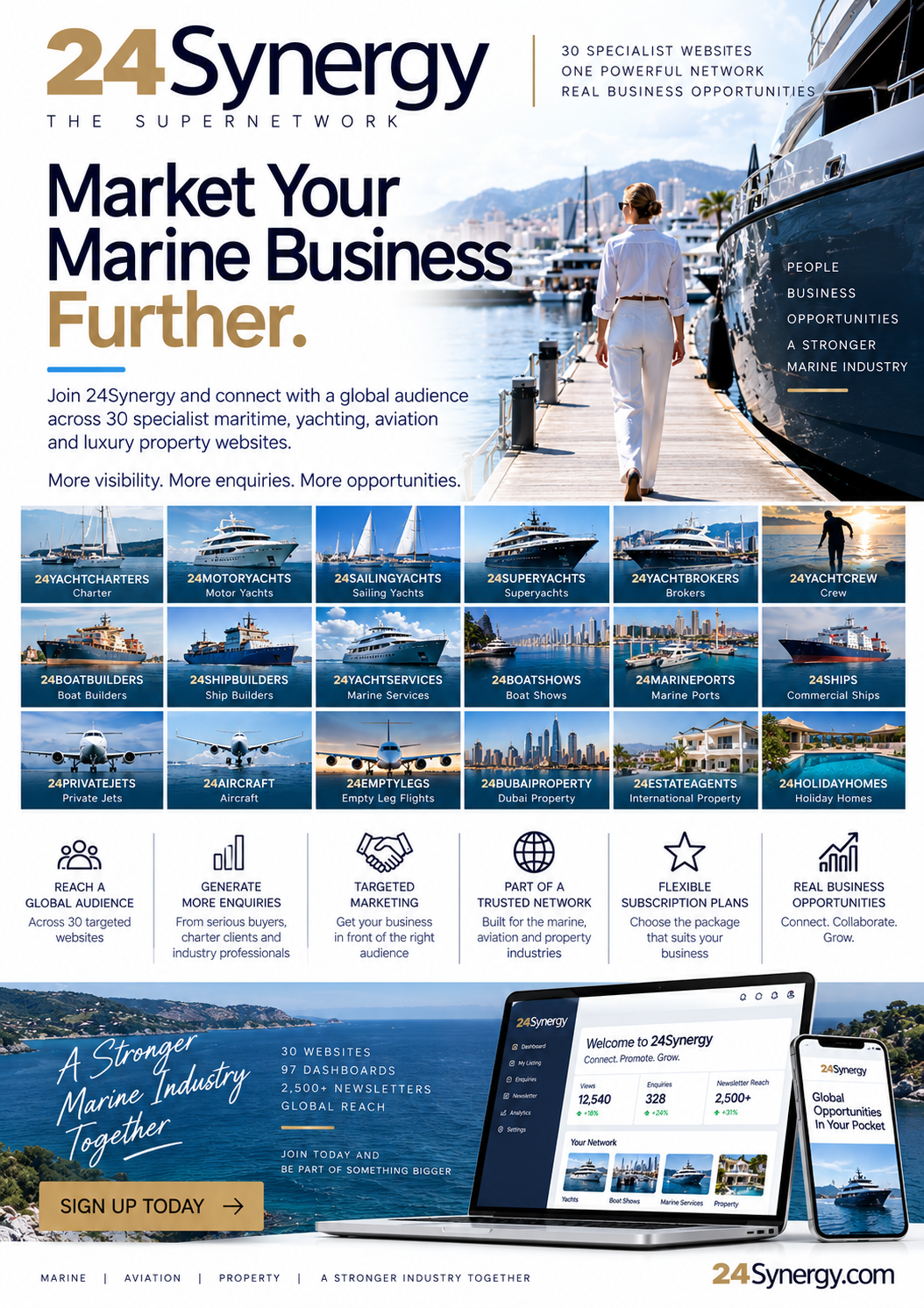 Advertising page