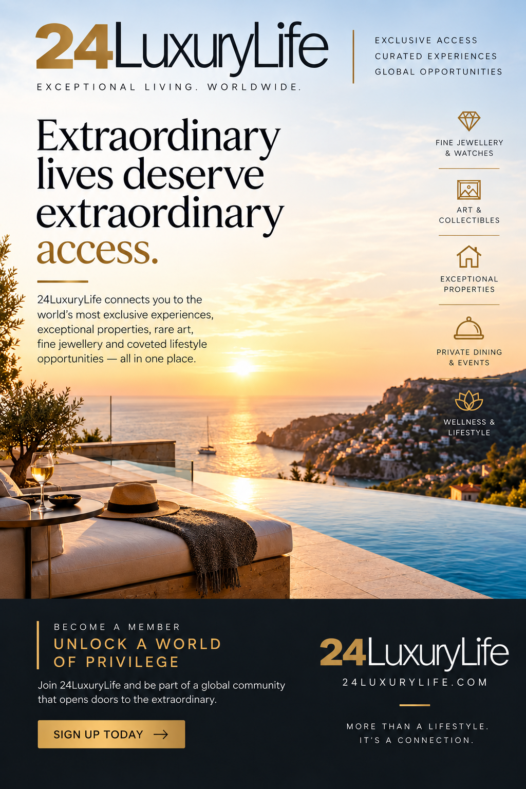 Advertising page