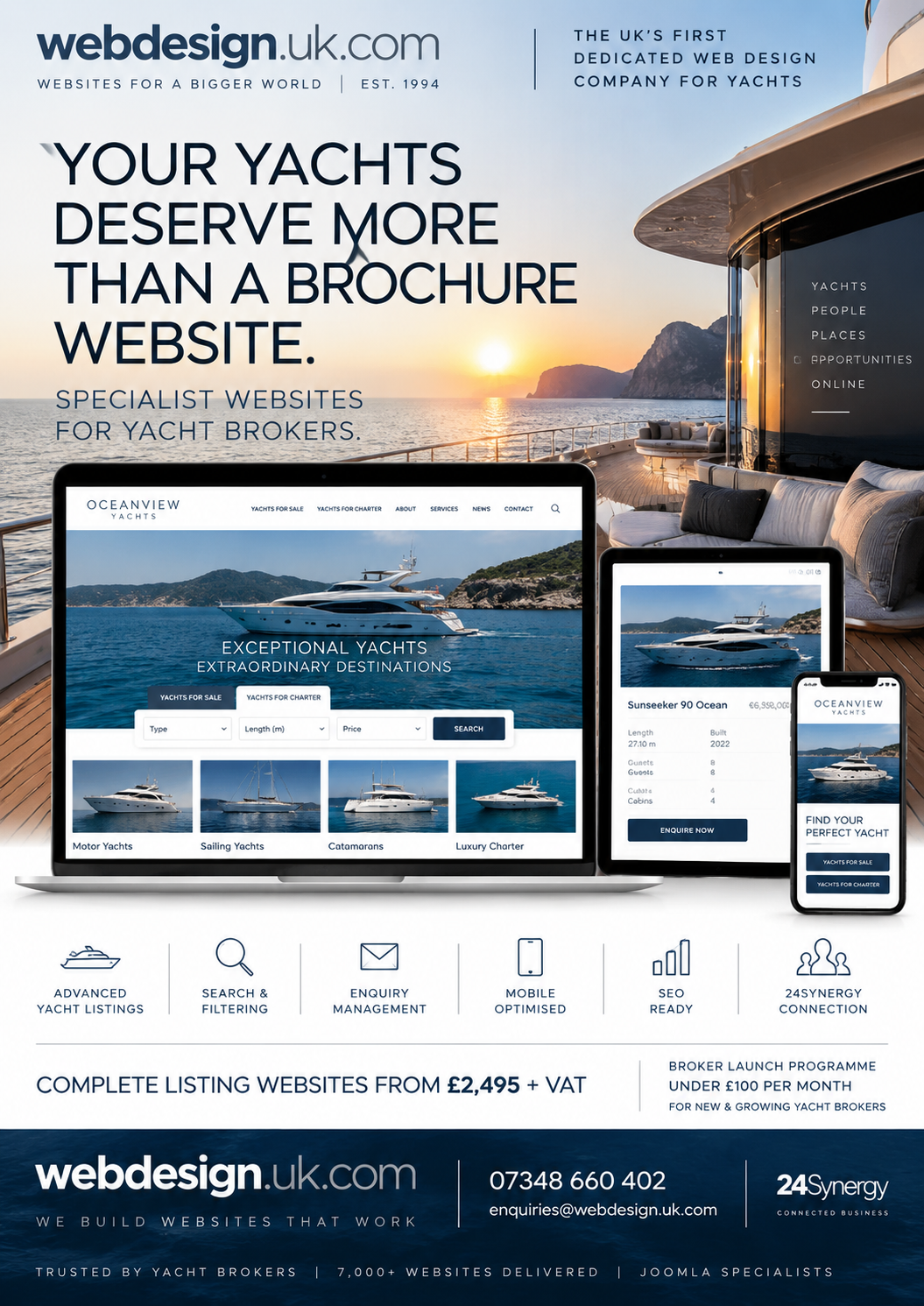 Advertising page