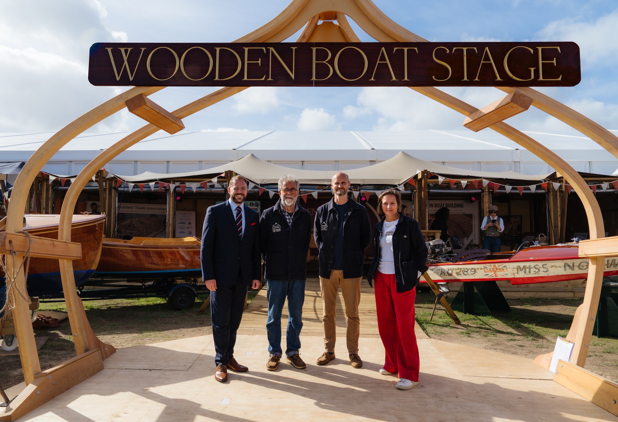 The expanded Wooden Boat Stage brings traditional maritime skills to life.