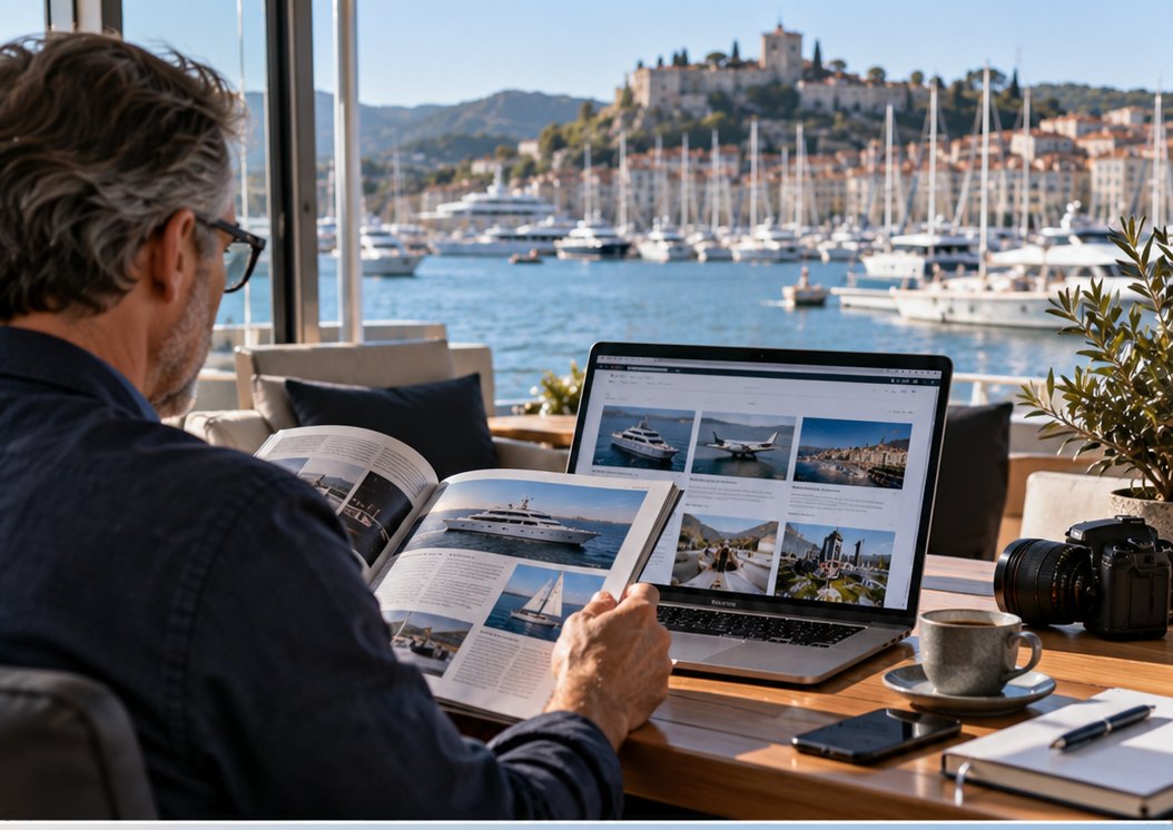 Superyacht Magazine feature image.